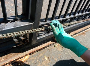 front-gate-greasing-the-chain